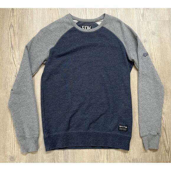 Fox Head Slim Fit Long Sleeve Sweatshirt Men’s Size S - Picture 1 of 11